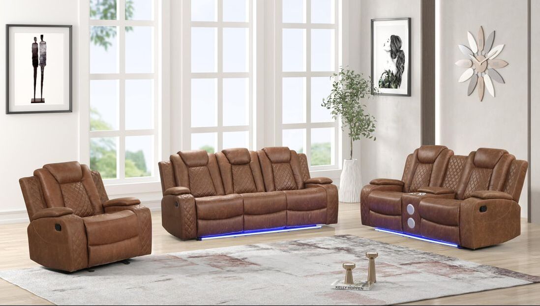 3Pcs Recliner Set